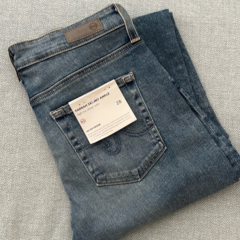AG Denim Farrah Skinny Ankle